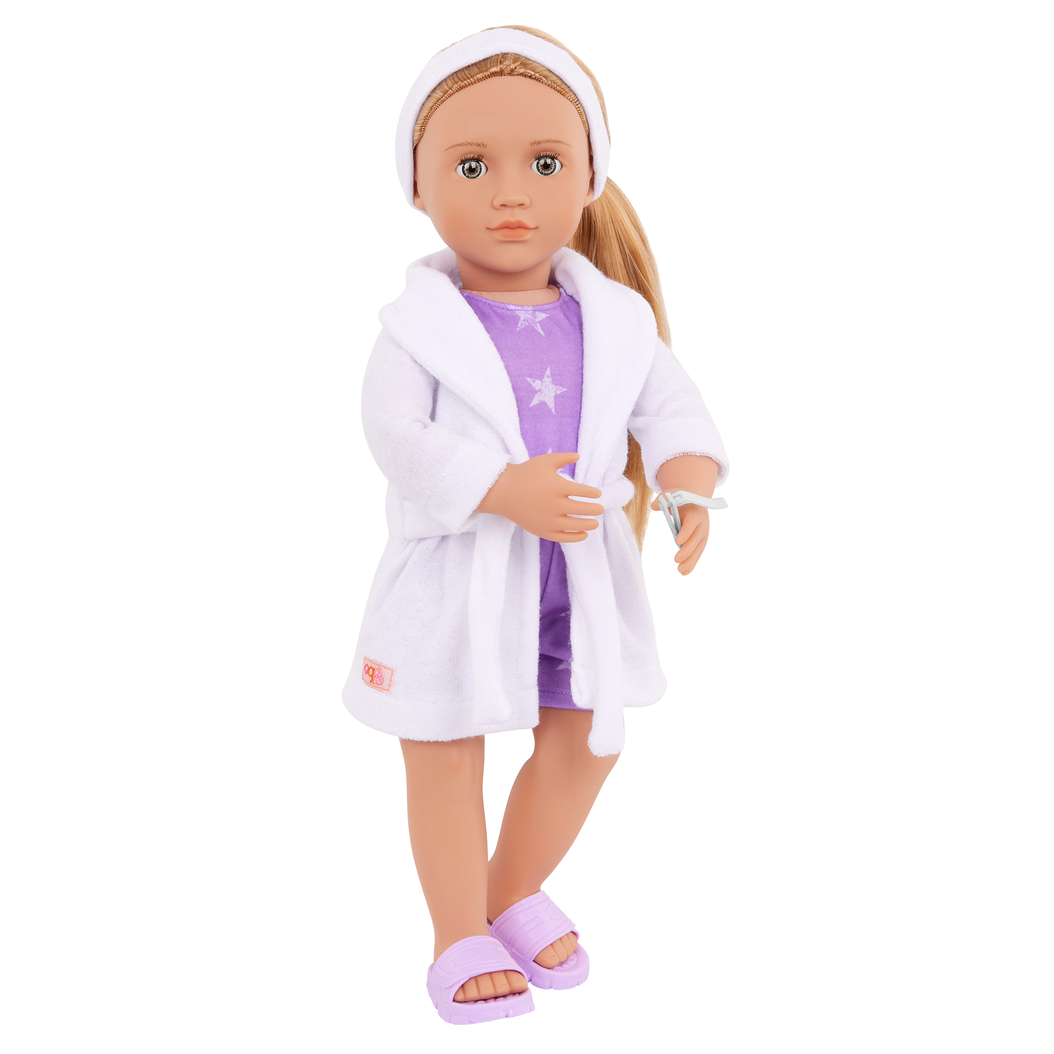 Our Generation 18-inch Spa Day Doll Serafina & Storybook