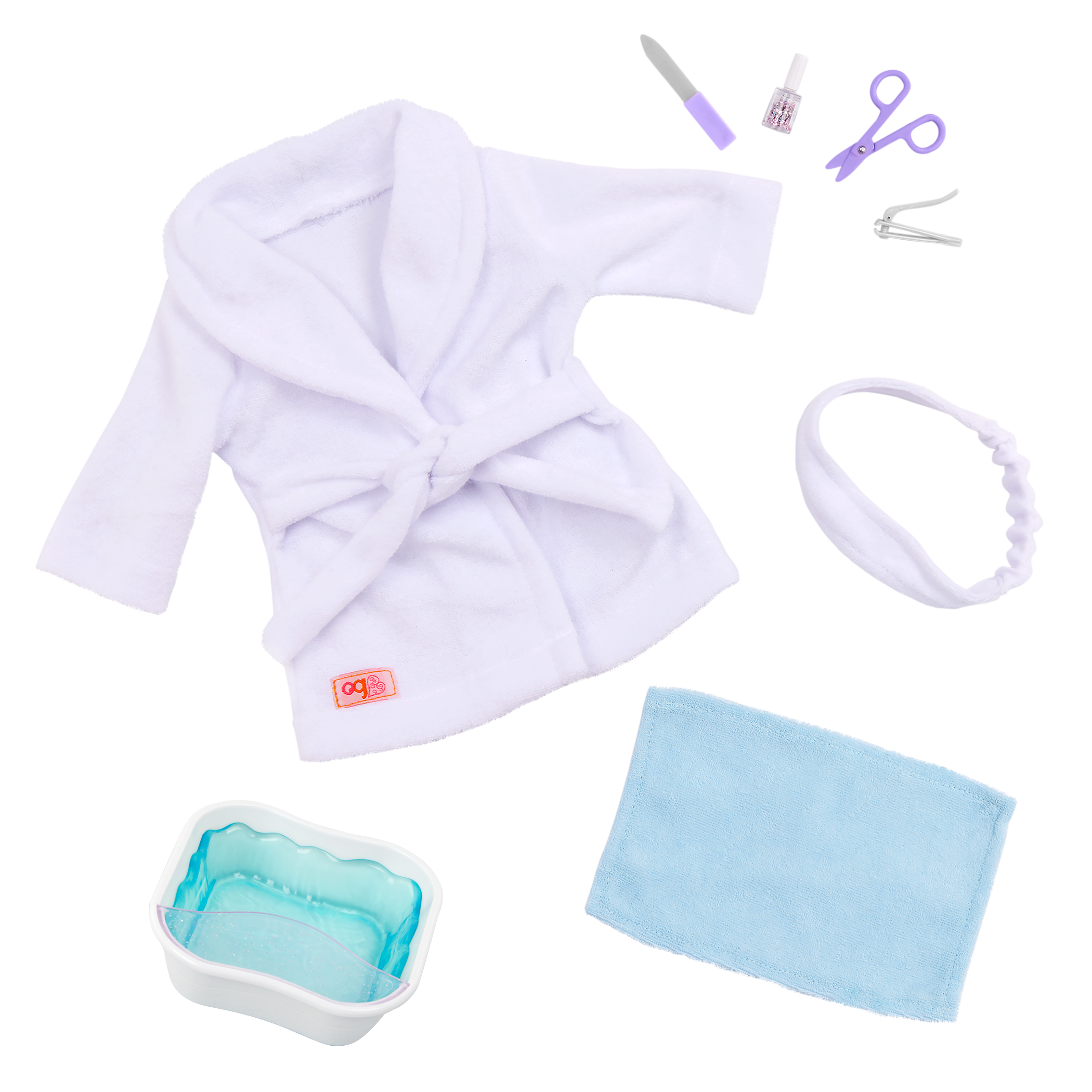 Our Generation 18-inch Spa Day Doll Serafina & Storybook