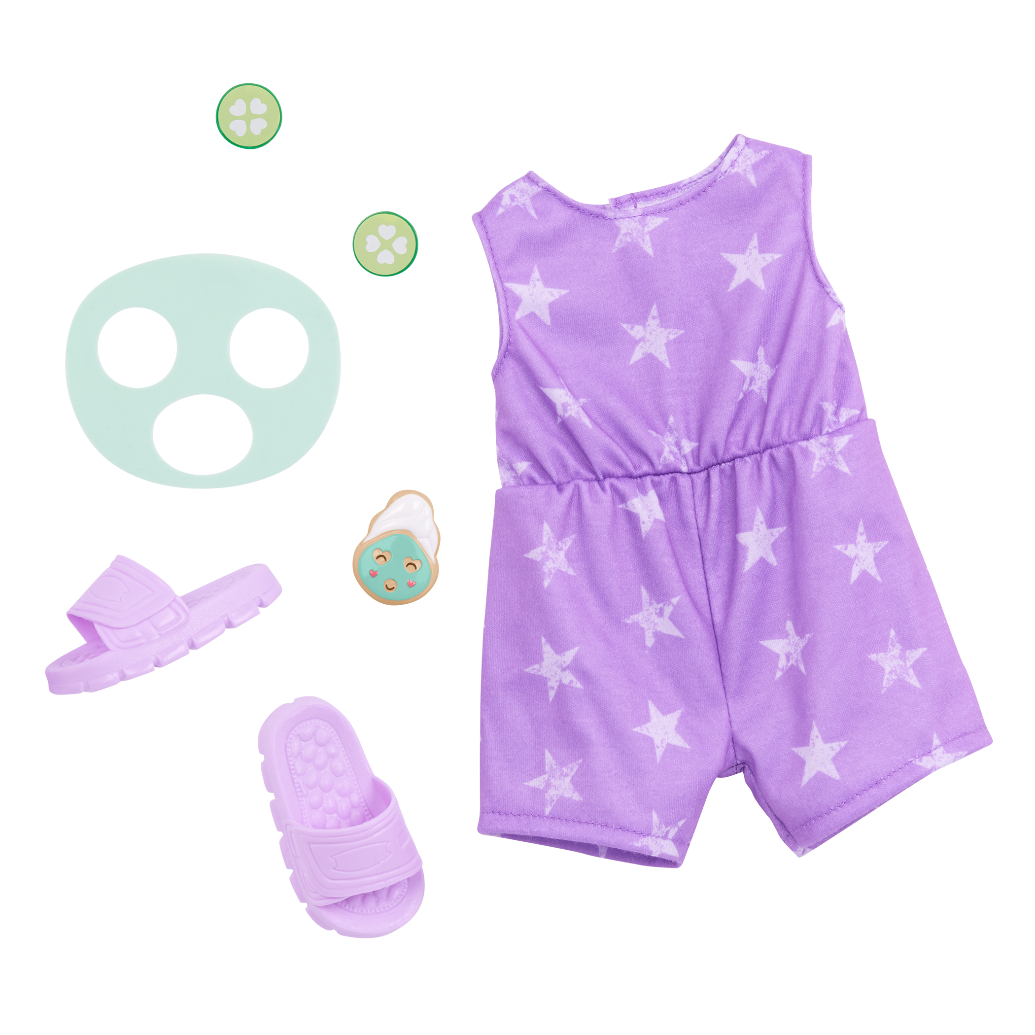 Our Generation 18-inch Spa Day Doll Serafina & Storybook