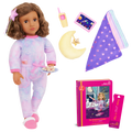 Our Generation 18-inch Slumber Party Doll Luna & Storybook