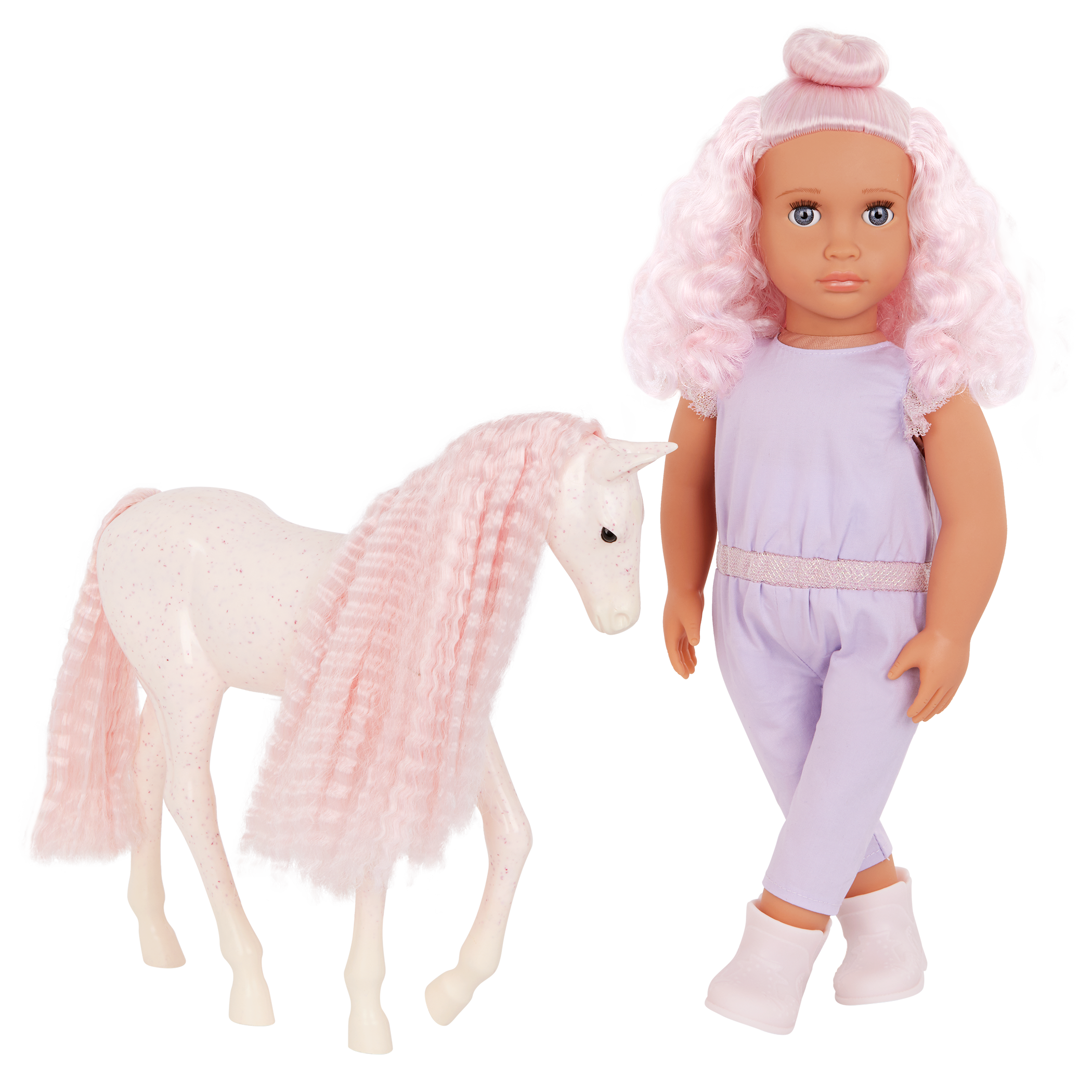 Our Generation Doll & Horse Foal Set Elara & Lumina
