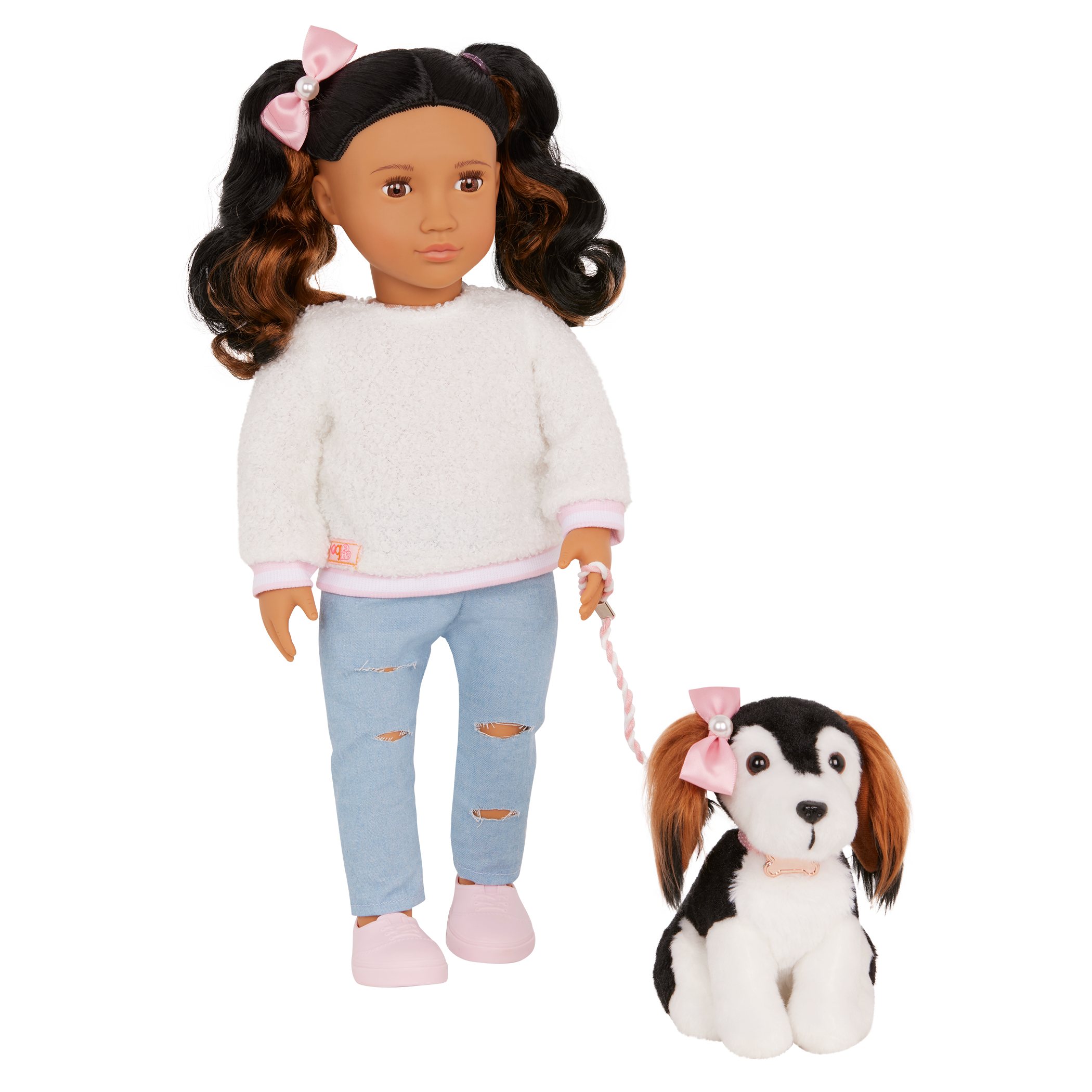 Our Generation Doll & Pet Set Nastassia & Puppy Angel