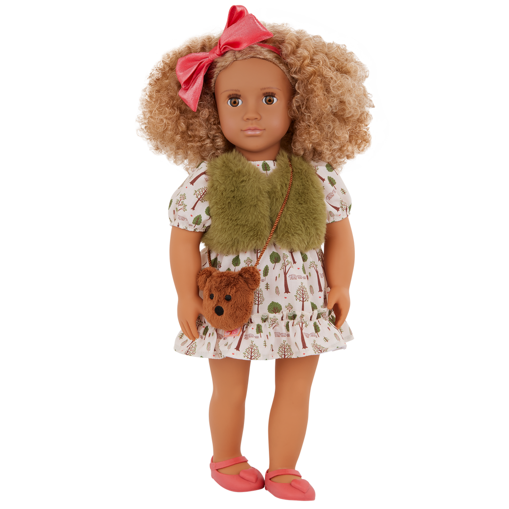 Our Generation 18-inch Doll Addison and accessories