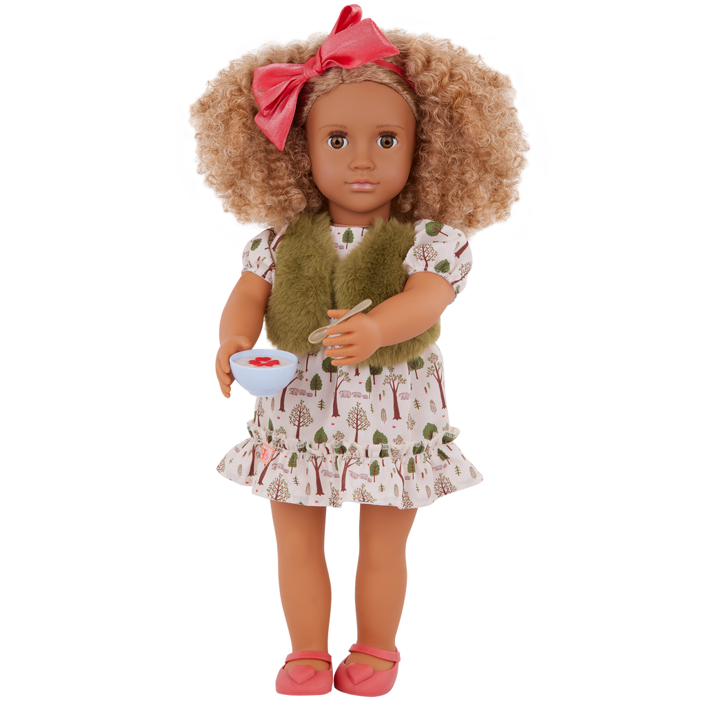 Our Generation 18-inch Doll Addison and accessories