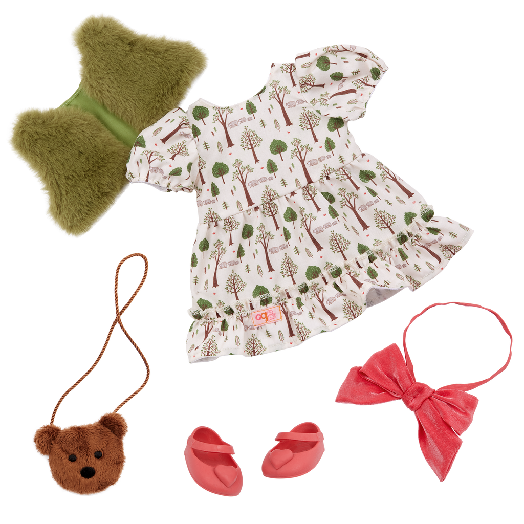 Our Generation 18-inch Doll Addison and accessories