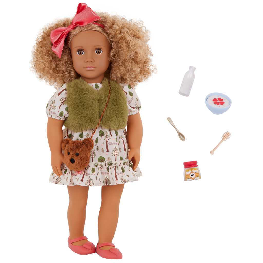 Our Generation 18-inch Doll Addison and accessories