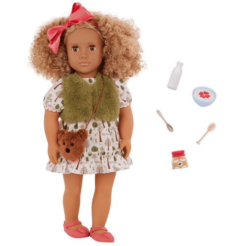 Our Generation 18-inch Doll Addison and accessories