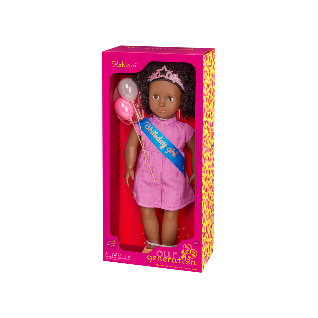 Our Generation 18-inch Birthday Party Doll Kehlani