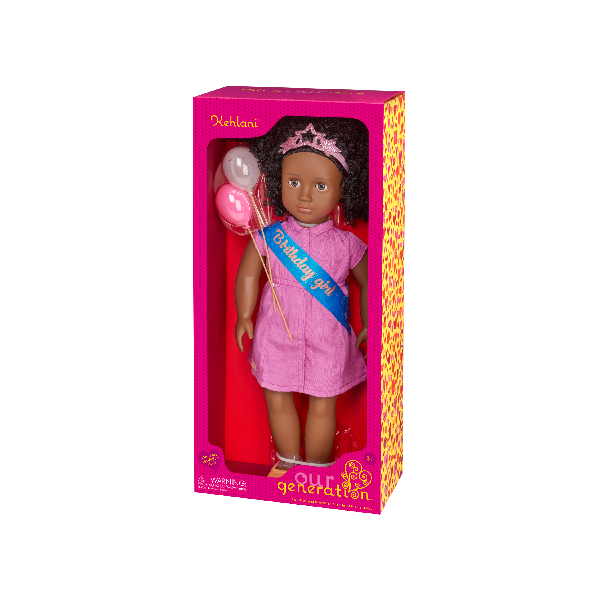 Our Generation 18-inch Birthday Party Doll Kehlani