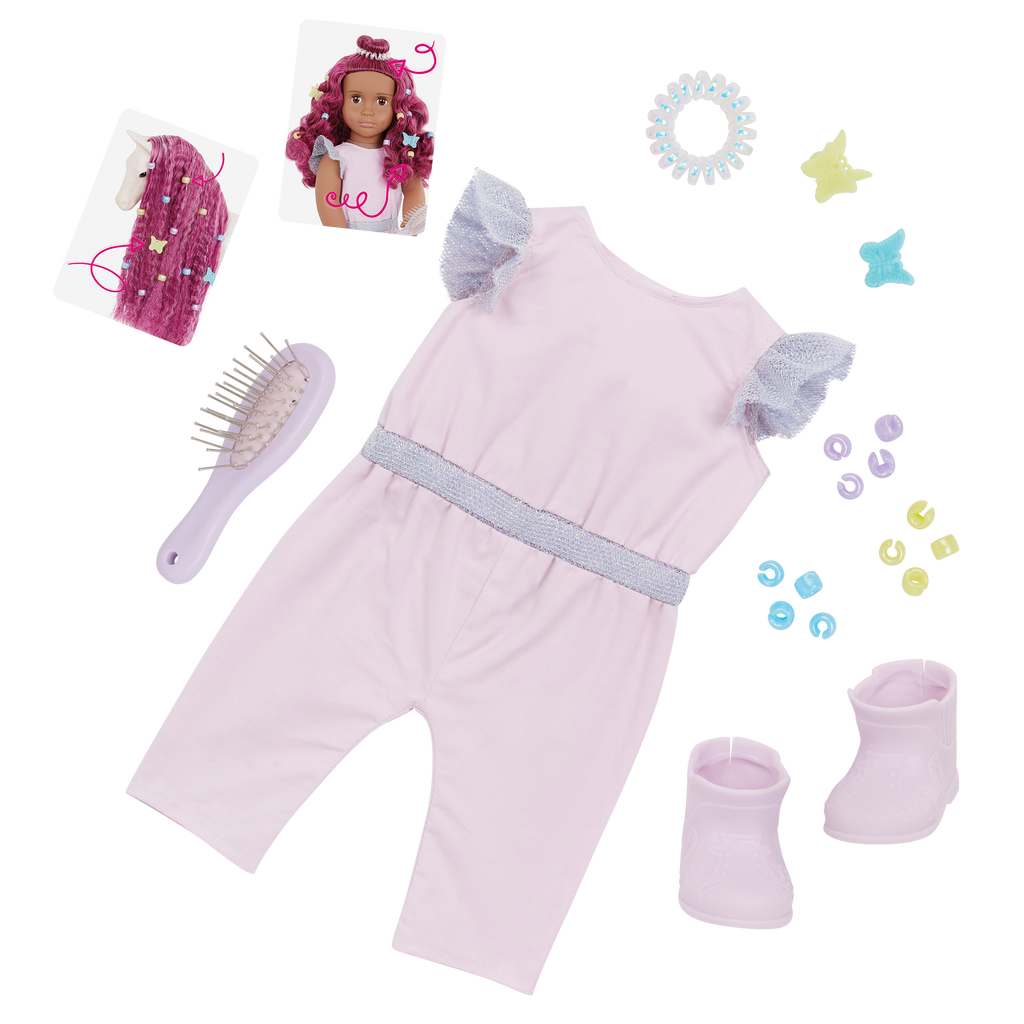 Our Generation Doll & Horse Foal Set Estra & Delta