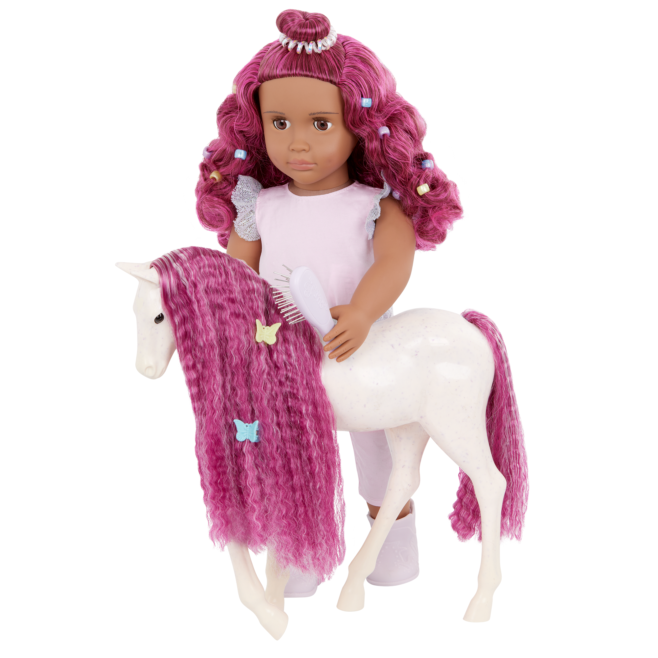 Our Generation Doll & Horse Foal Set Estra & Delta