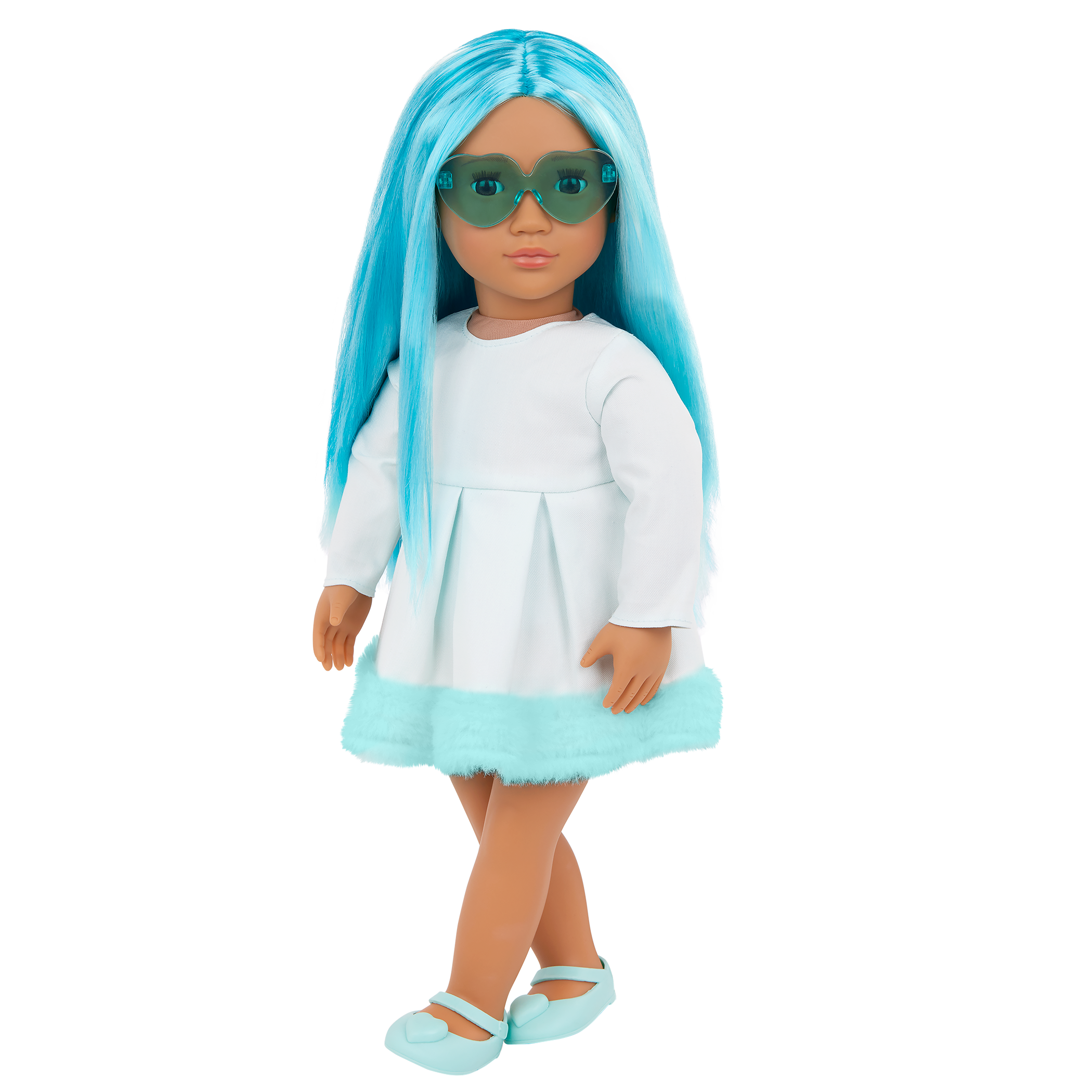 Our Generation 18-inch Multicolored Hair Doll Capri