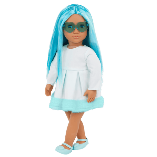 Our Generation 18-inch Multicolored Hair Doll Capri