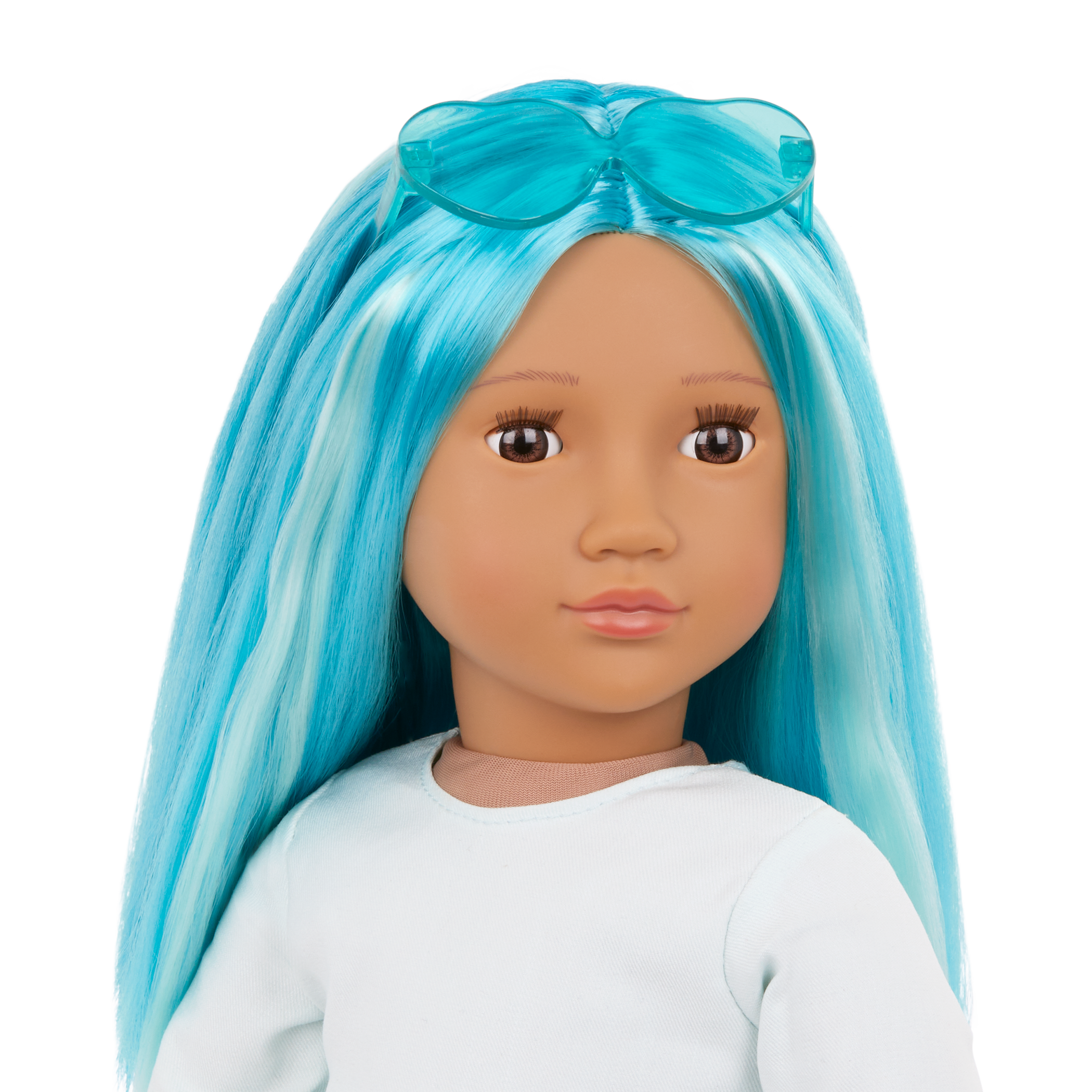 Our Generation 18-inch Multicolored Hair Doll Capri
