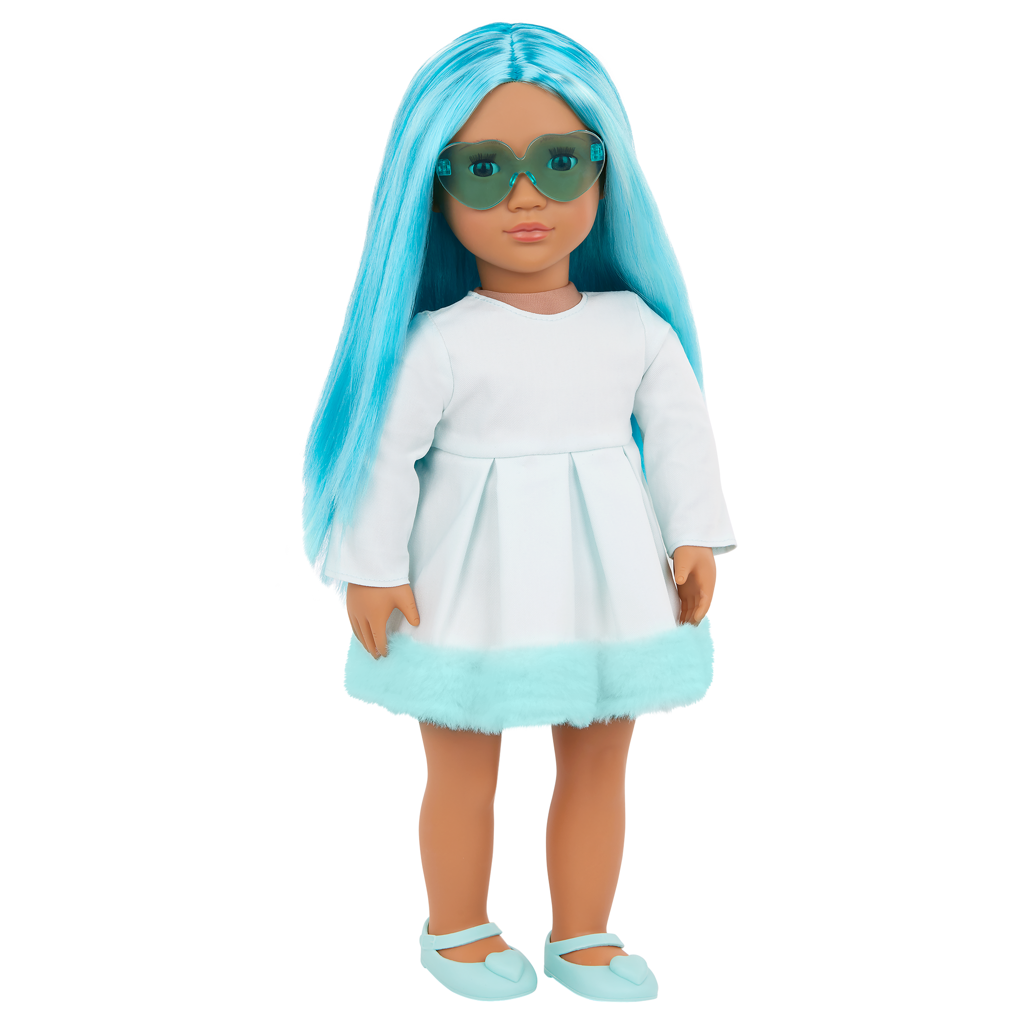 Our Generation 18-inch Multicolored Hair Doll Capri