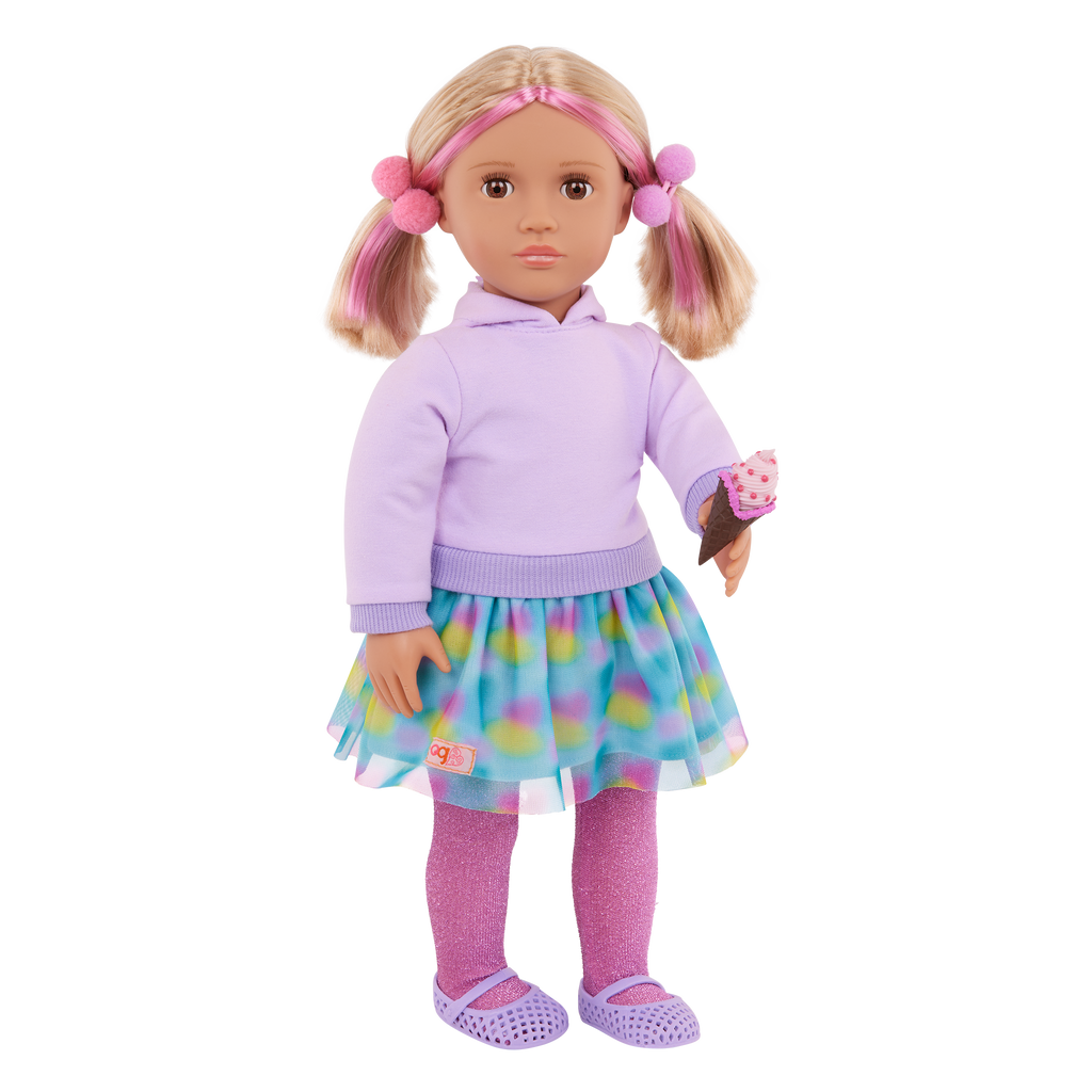 Our Generation 18-inch Doll Andy and Ice Cream Accessories