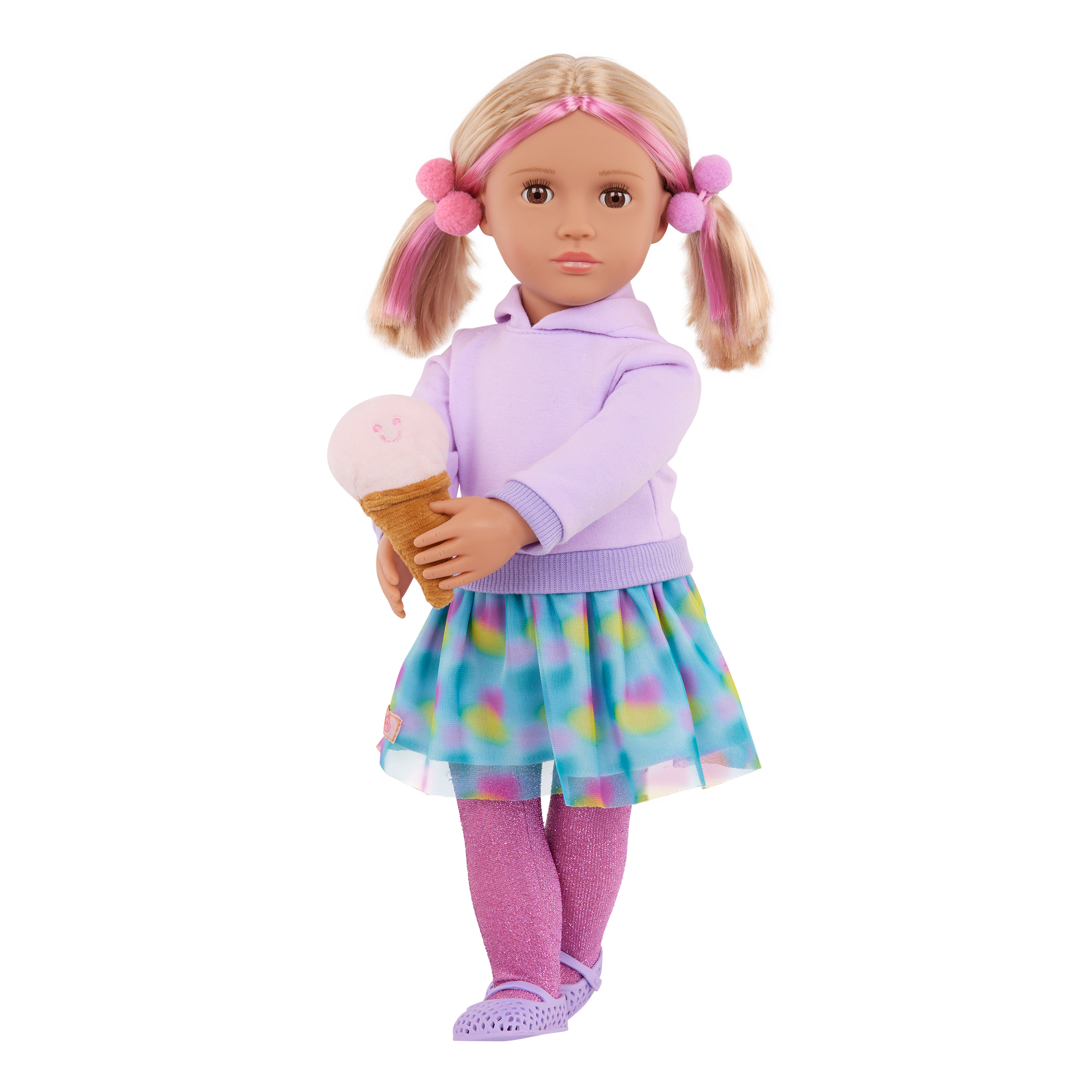 Our Generation 18-inch Doll Andy and Ice Cream Accessories
