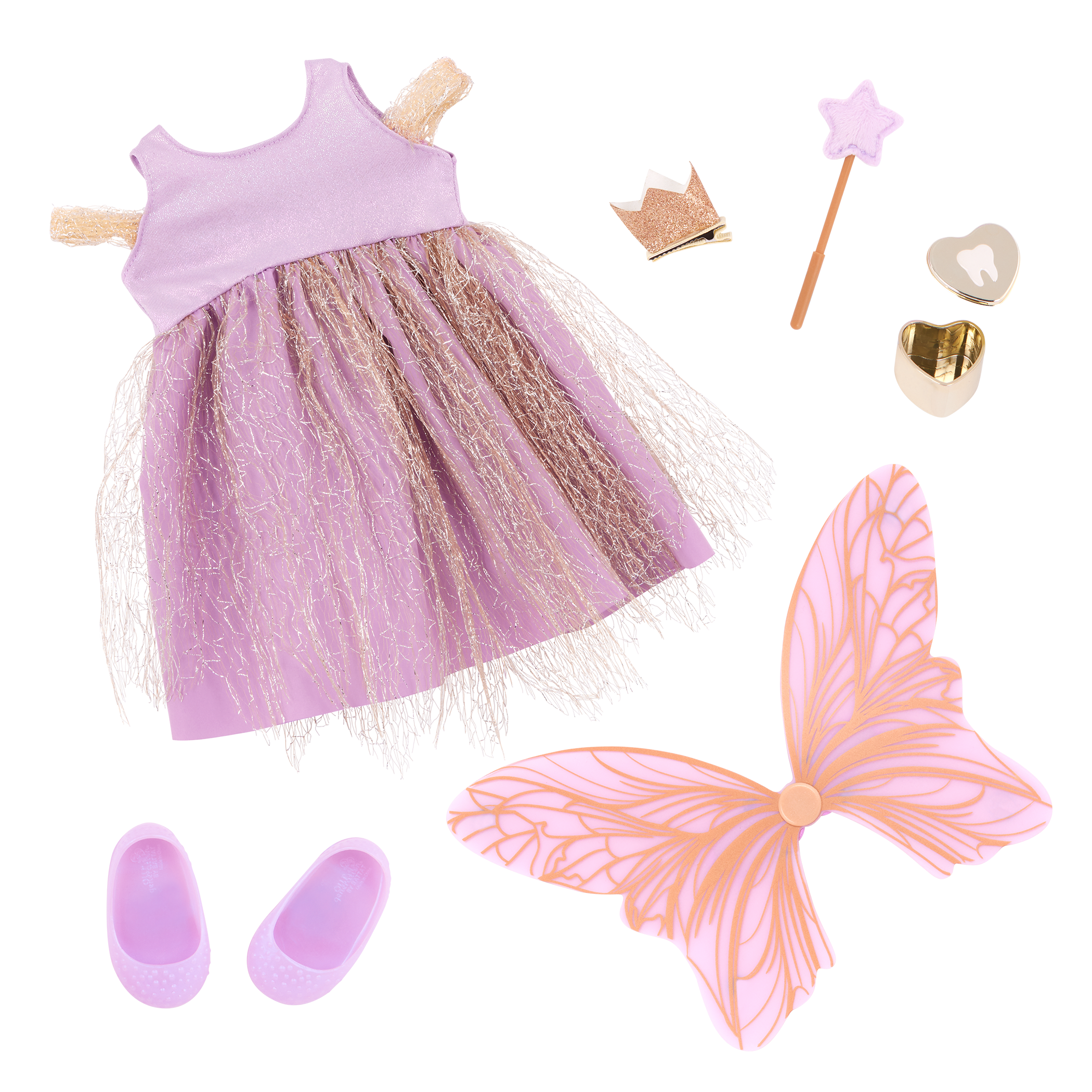 Our Generation 18 inch Tooth Fairy Doll Pixie and accessories