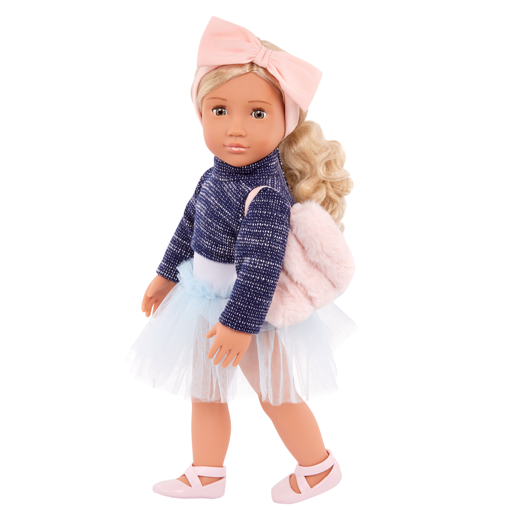 Our Generation 18-inch Doll Prima with ballet outfit and accessories