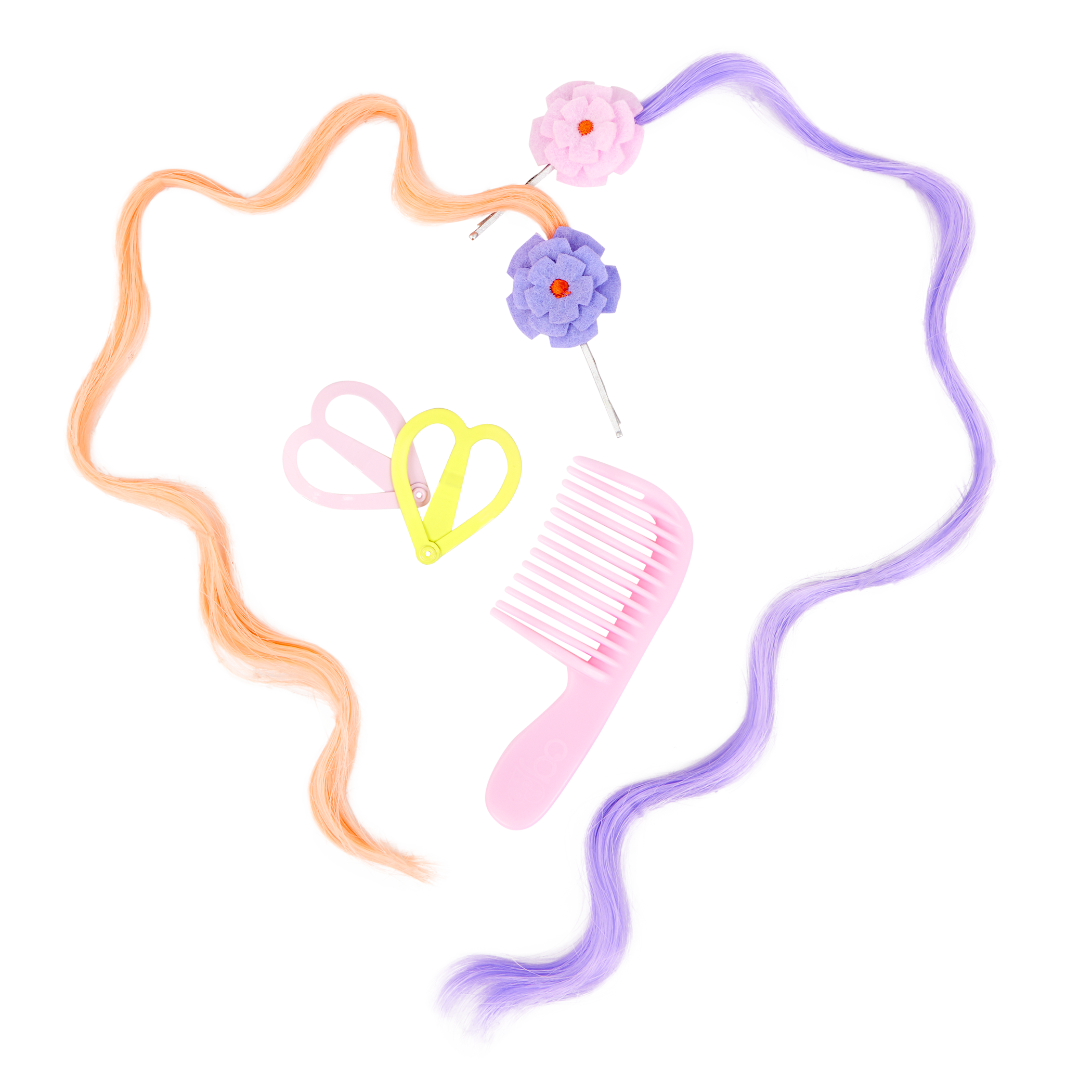 Our Generation Hair Play 18-inch Doll Perla with Hair Accessories