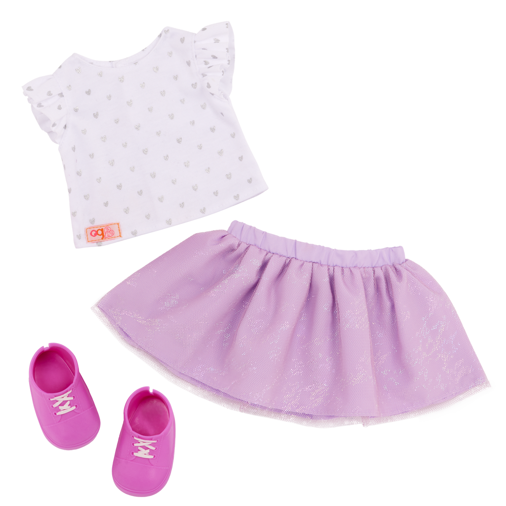 Our Generation 18-inch Doll Tabby and her pet bunny Summer