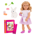 Our Generation 18-inch Doll Tabby and her pet bunny Summer