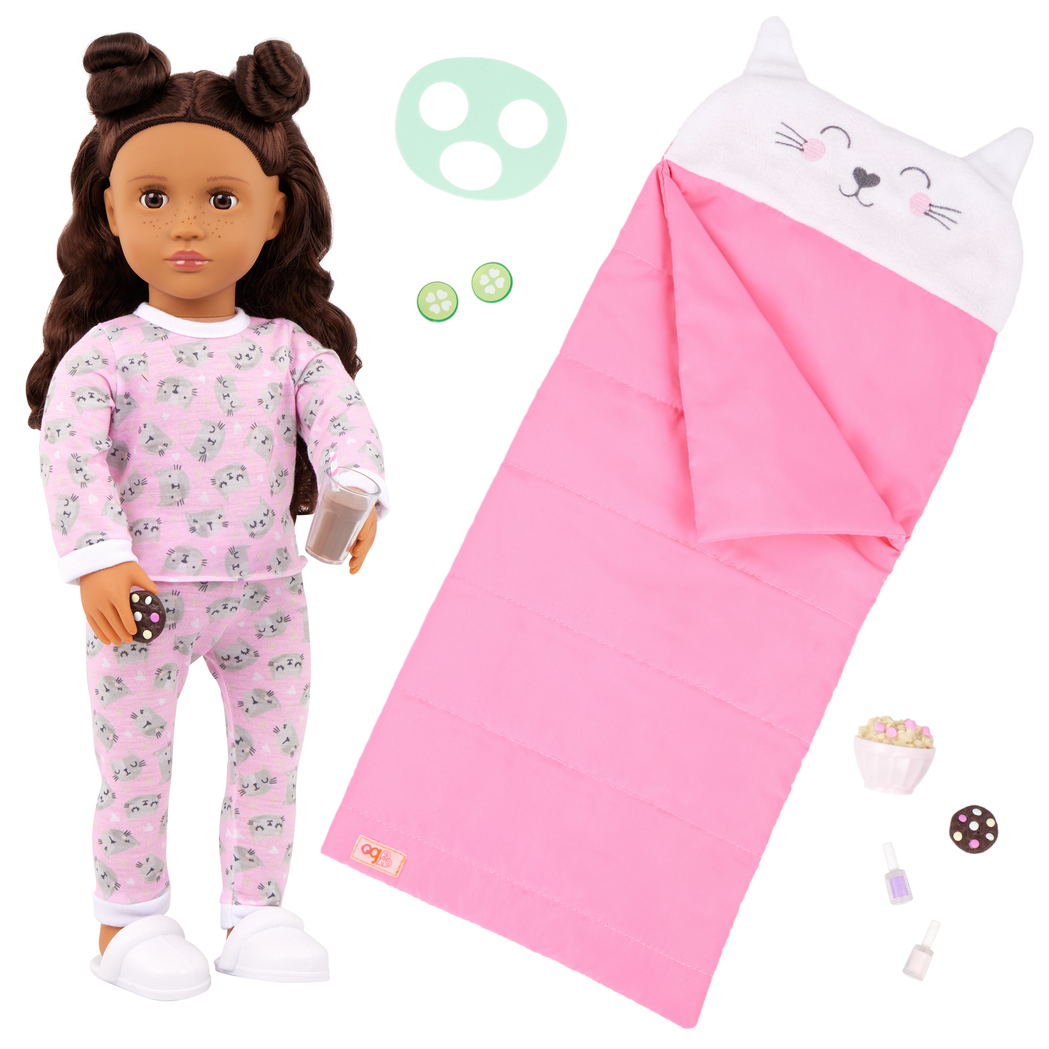 Our Generation 18-inch Doll Larissa and accessories