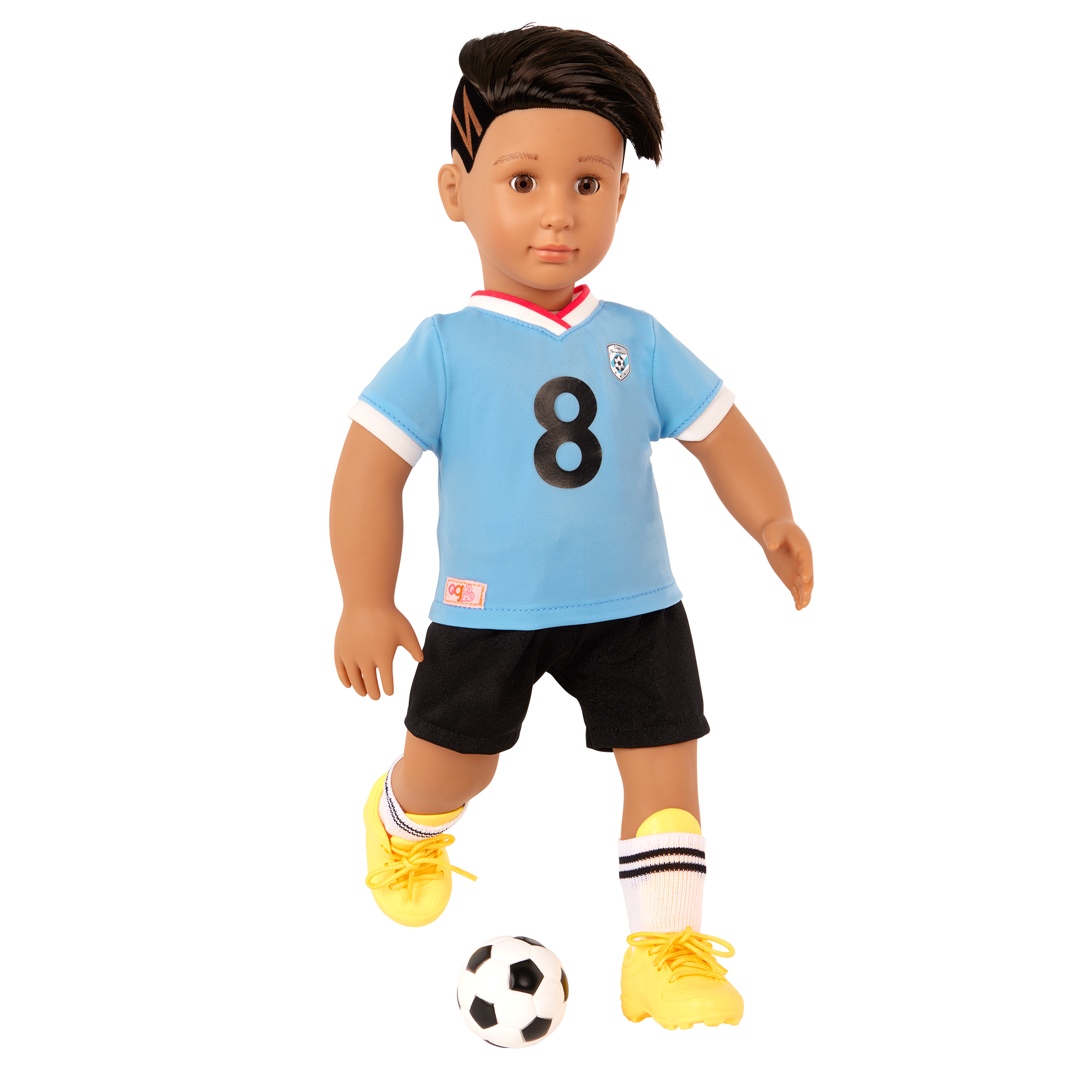 Our Generation Posable 18-inch Soccer Doll Mateo