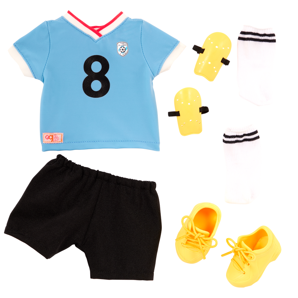 Our Generation Posable 18-inch Soccer Doll Mateo
