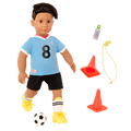 Our Generation Posable 18-inch Soccer Doll Mateo