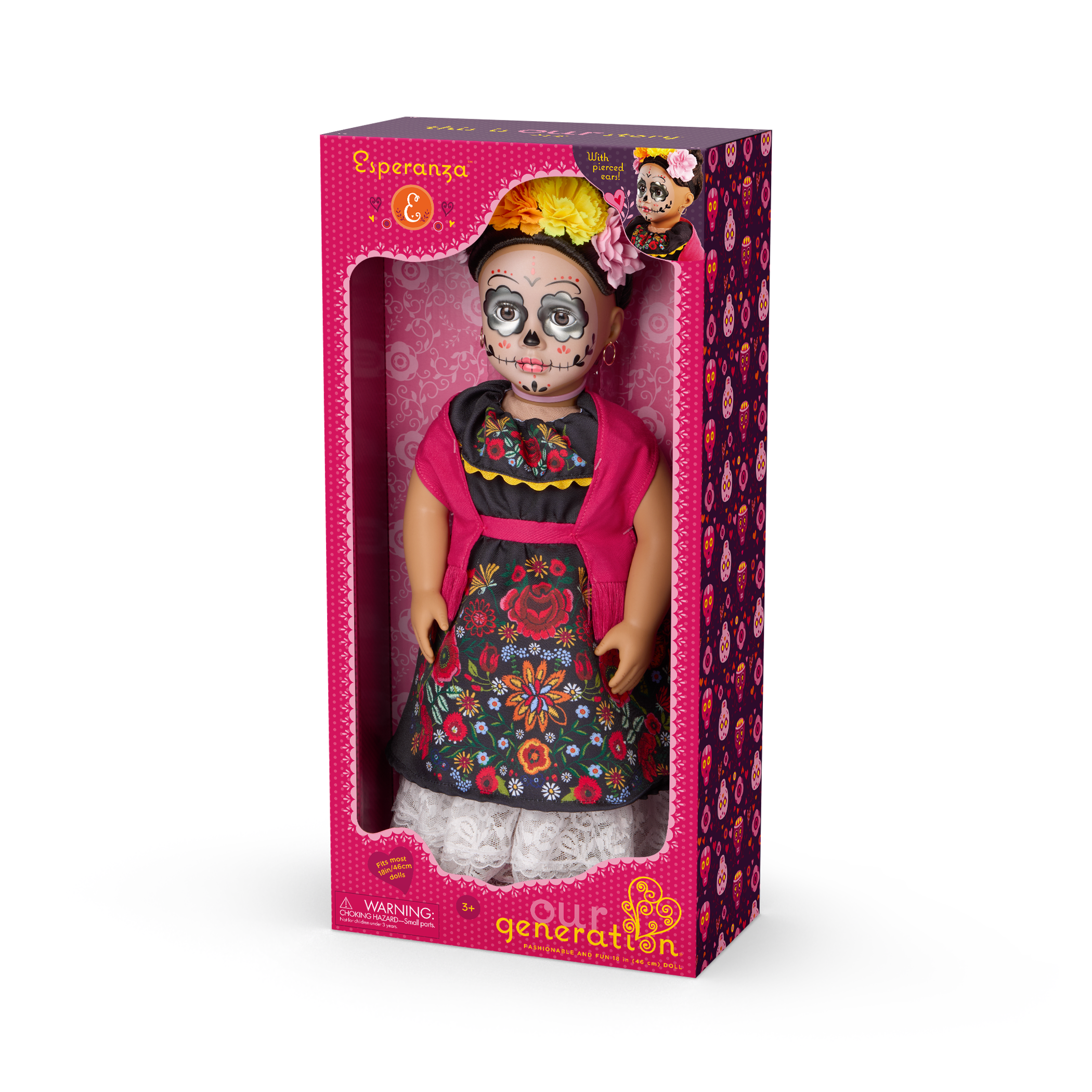 Our Generation 18-inch Dia de los Muertos Doll Esperanza