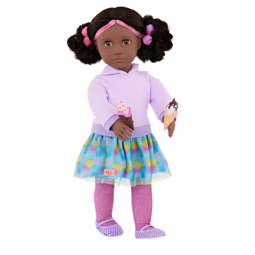 Our Generation 18-inch Doll Ada and accessories