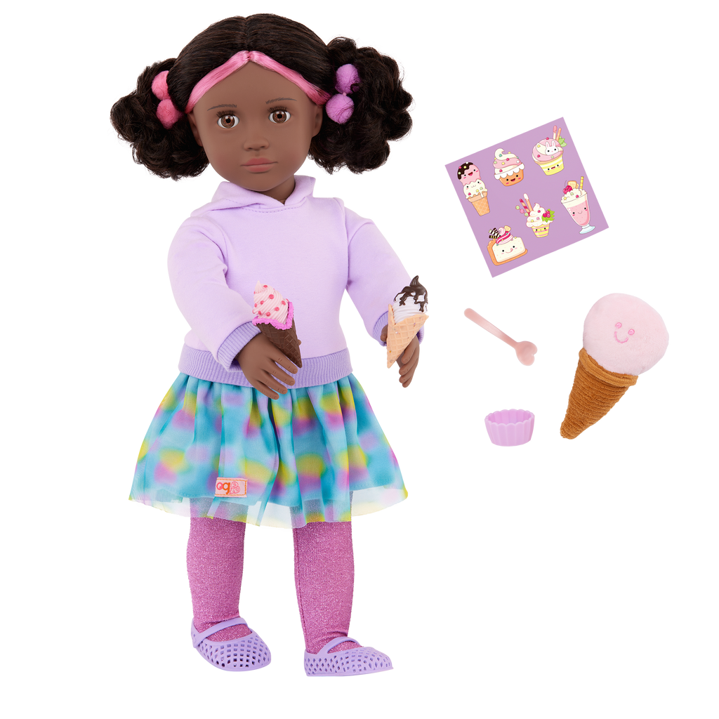 Our Generation 18-inch Doll Ada and accessories