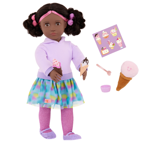 Our Generation 18-inch Doll Ada and accessories