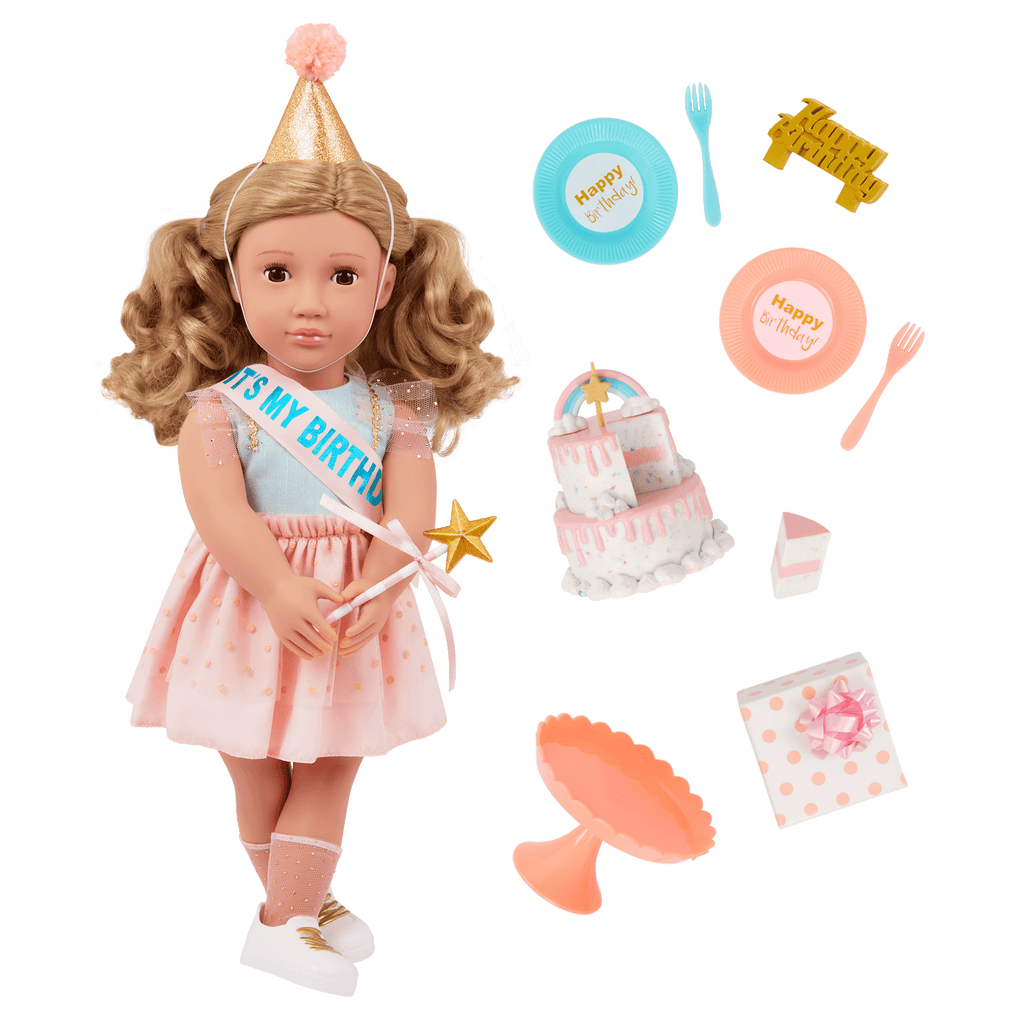 Our Generation 18-inch Birthday Doll Romy