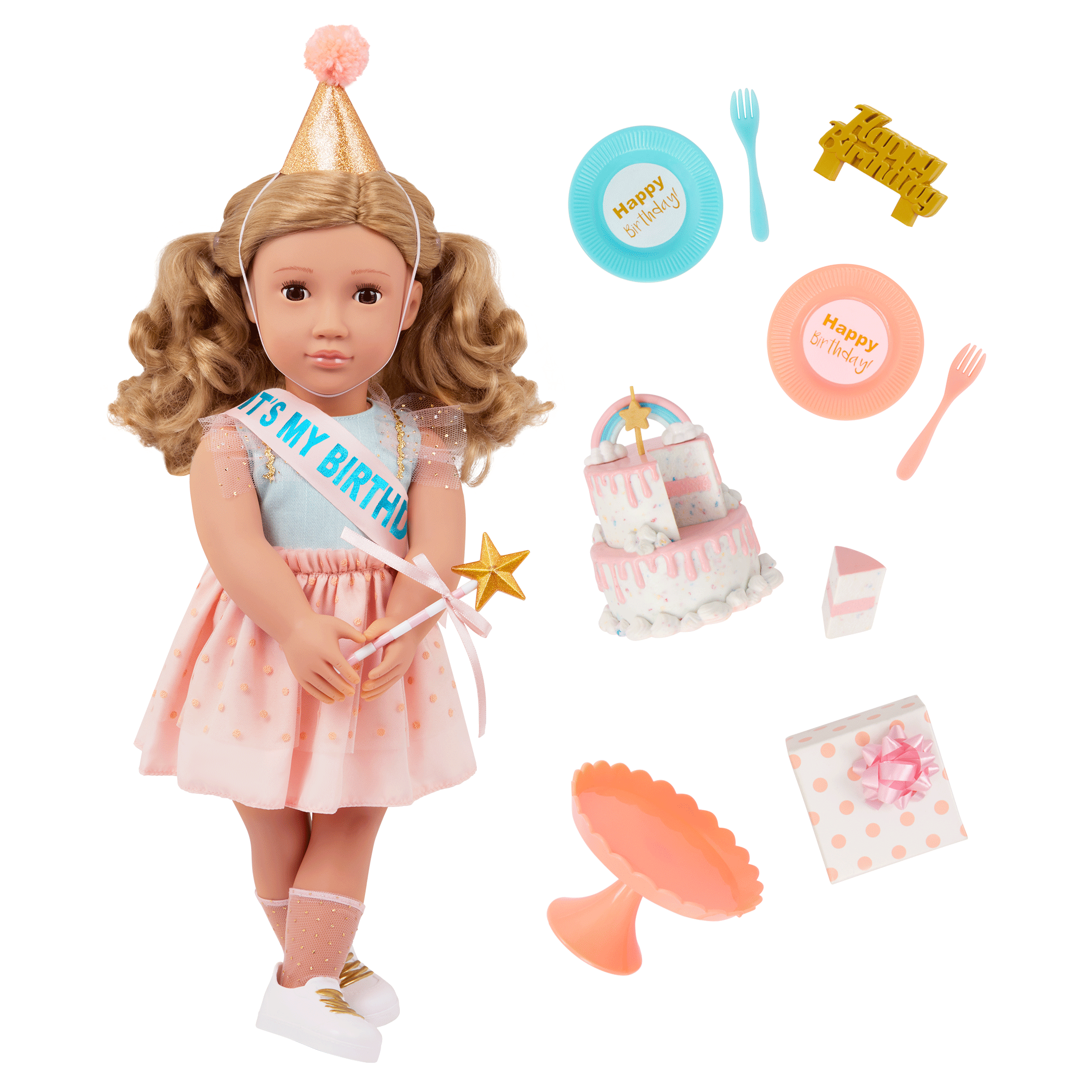 Our Generation 18-inch Birthday Doll Romy