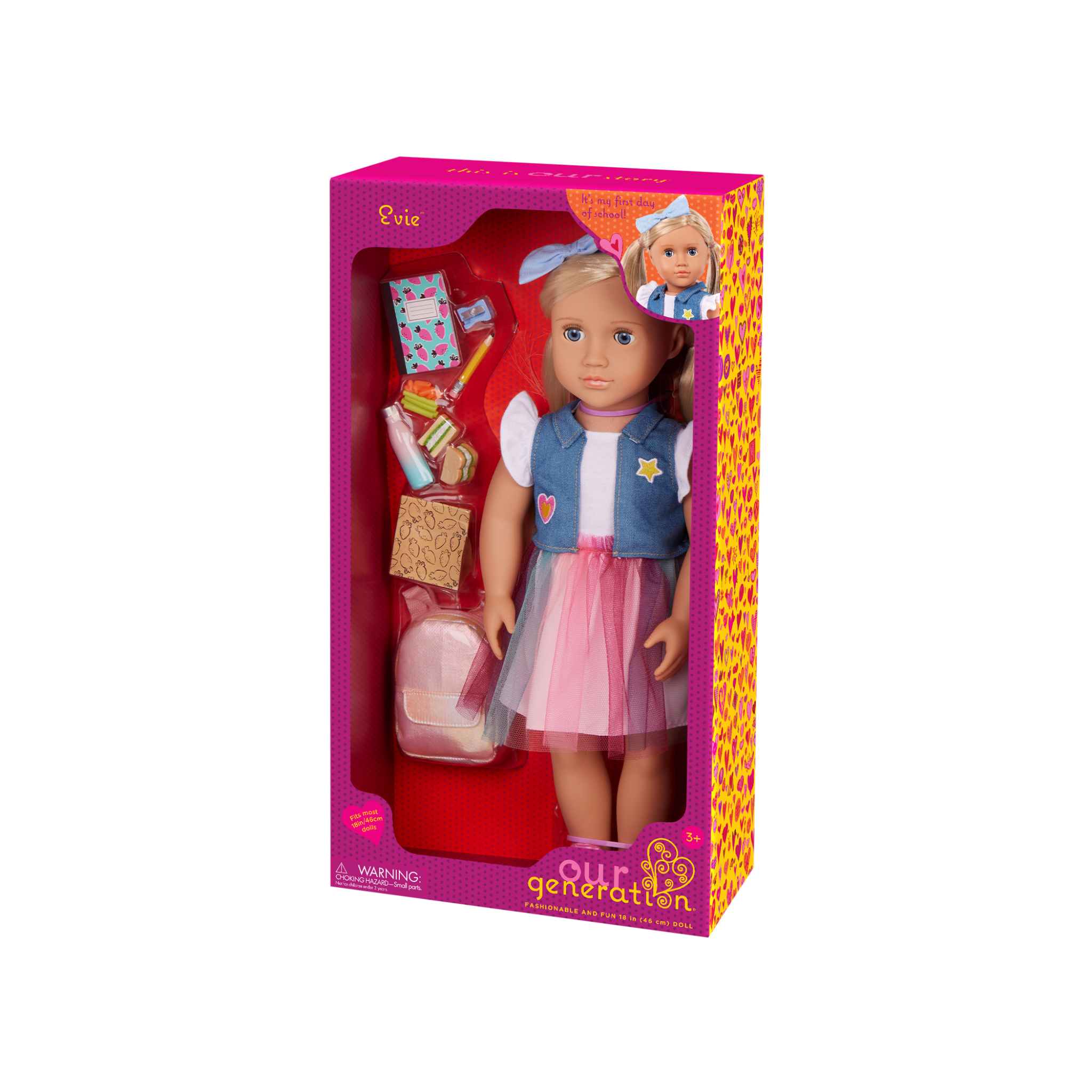Our Generation 18-inch School Doll Evie