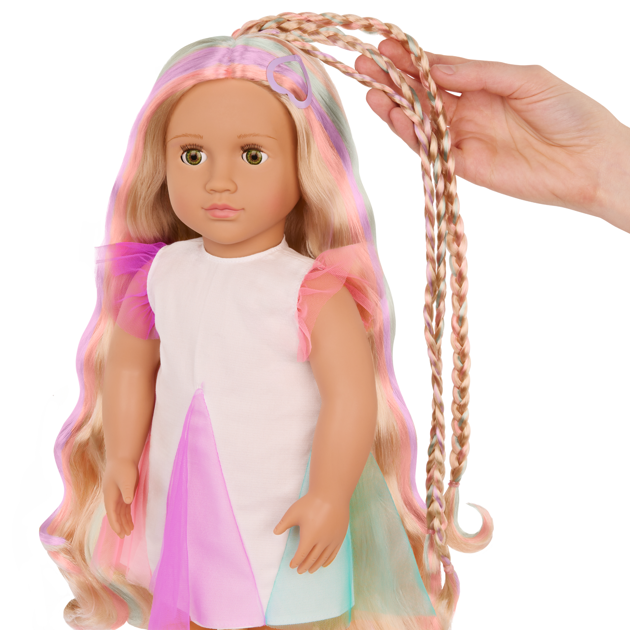 Our Generation 18" Hair Grow Doll Tessie & Accessories