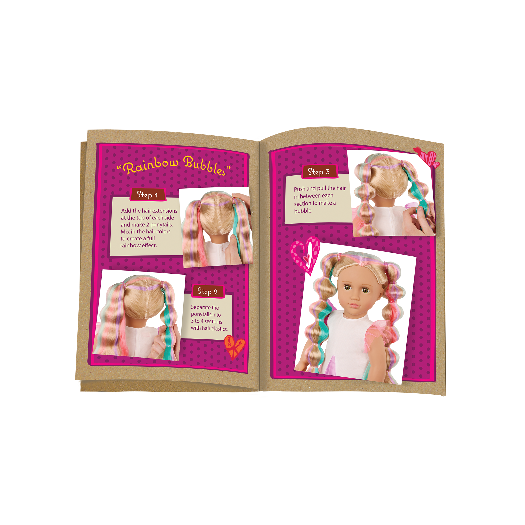 Our Generation 18" Hair Grow Doll Tessie & Accessories