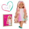 Our Generation 18" Hair Grow Doll Tessie & Accessories