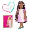 Our Generation 18" Hair Grow Doll Tasha & Accessories