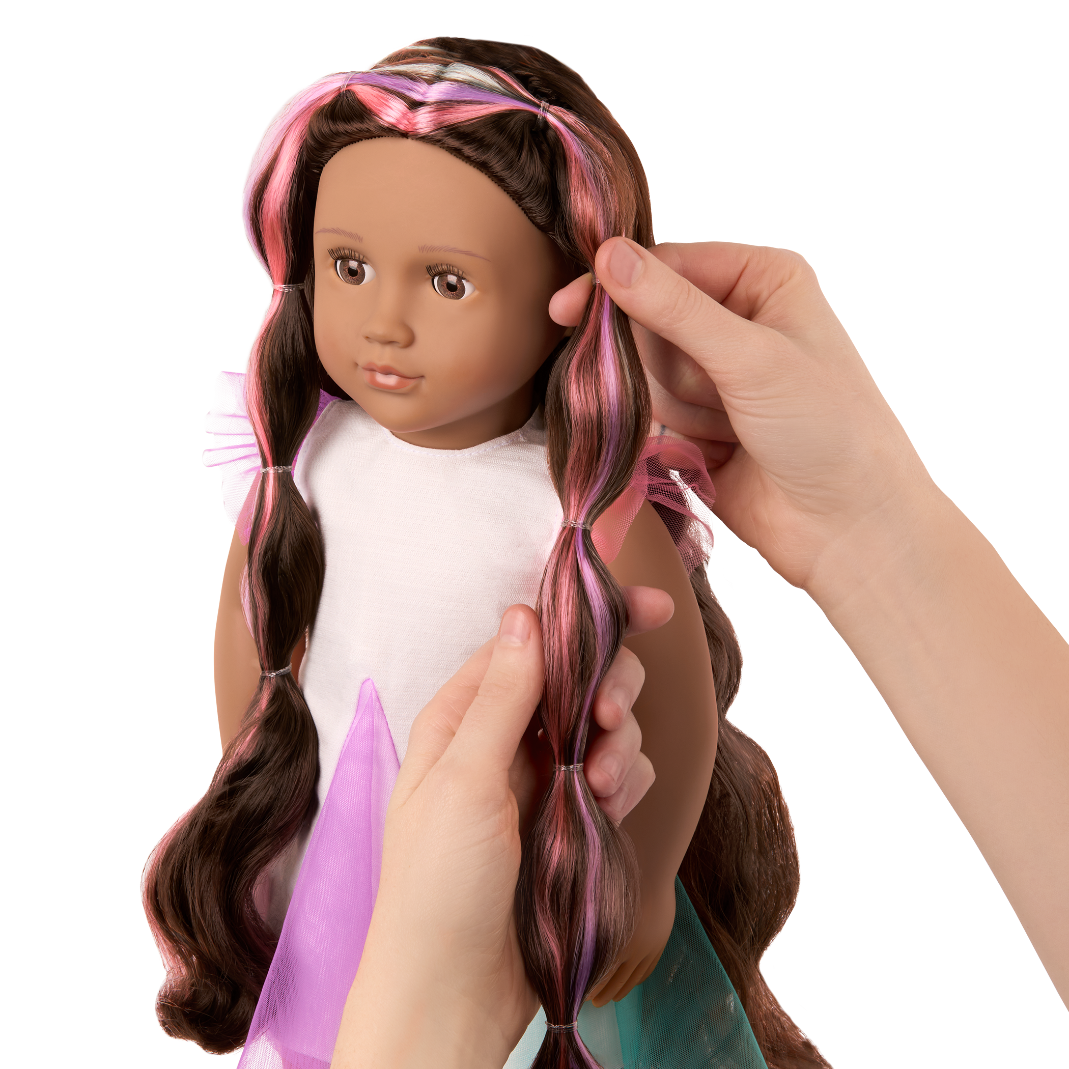 Our Generation 18" Hair Grow Doll Tania & Accessories