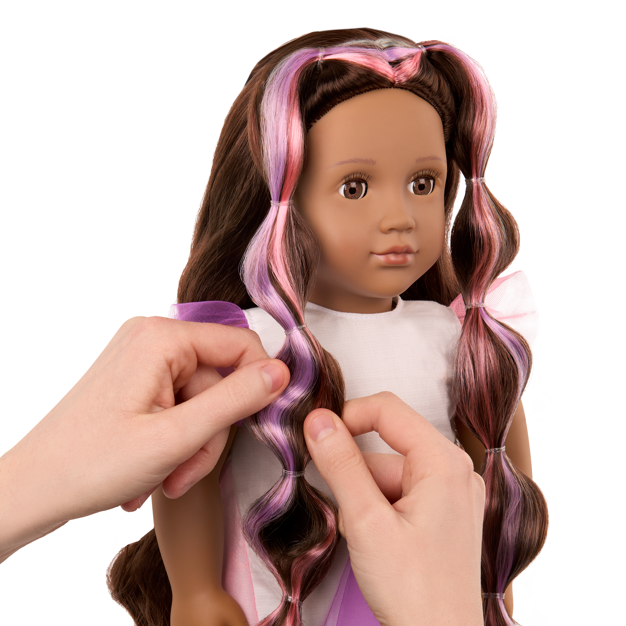 Our Generation 18" Hair Grow Doll Tania & Accessories