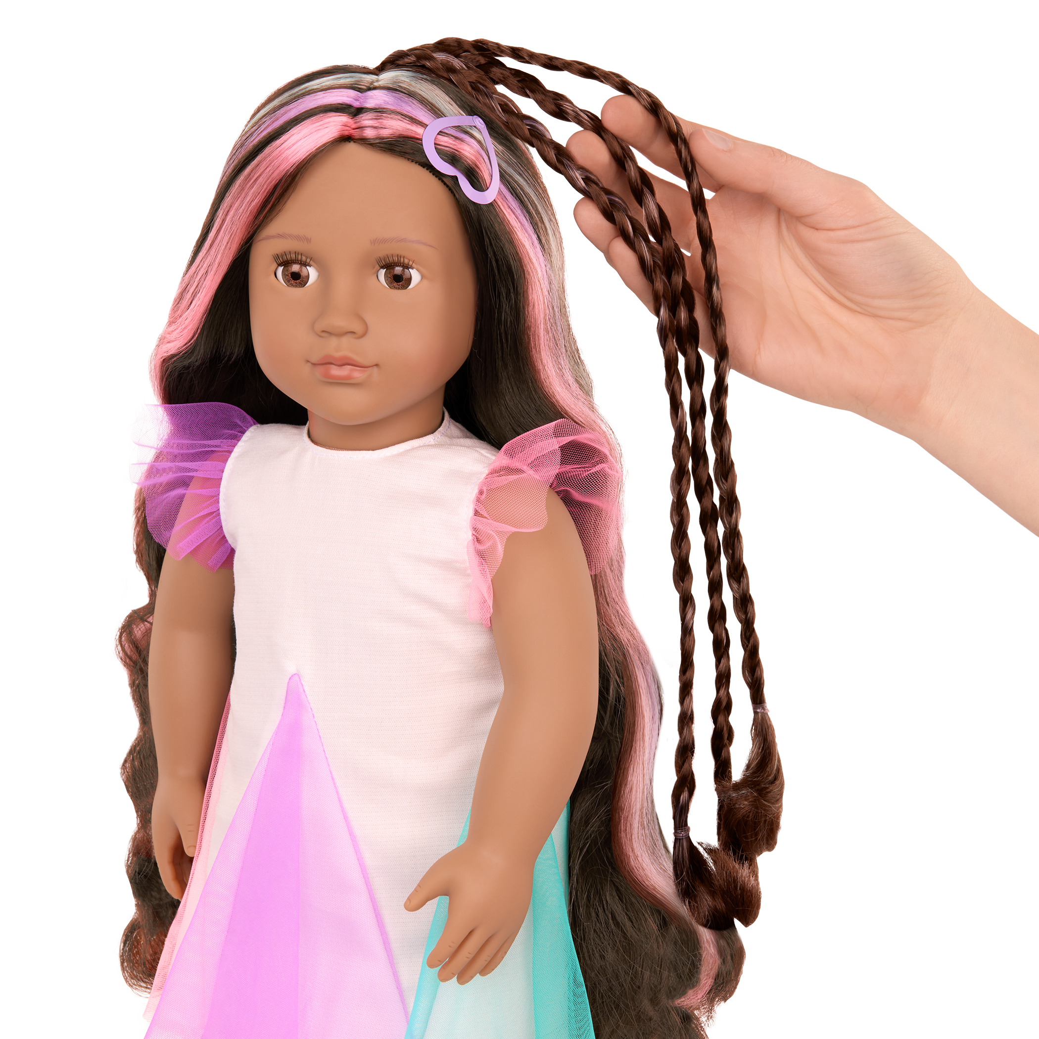 Our Generation 18" Hair Grow Doll Tania & Accessories