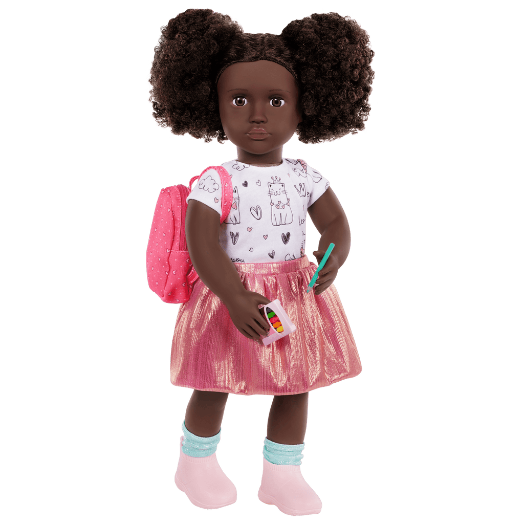 Our Generation 18-inch Doll Virginia & Storybook