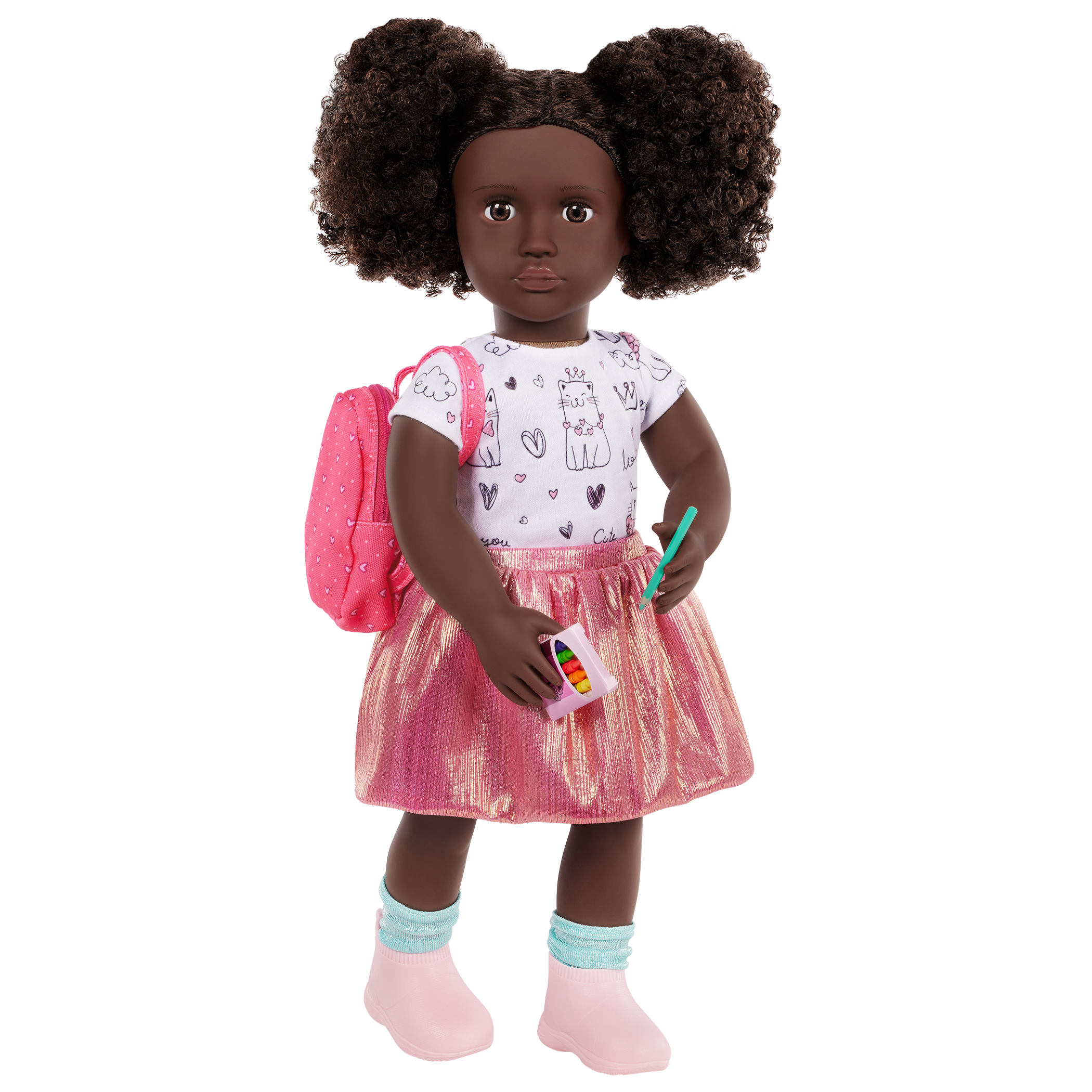 Our Generation 18-inch Doll Virginia & Storybook
