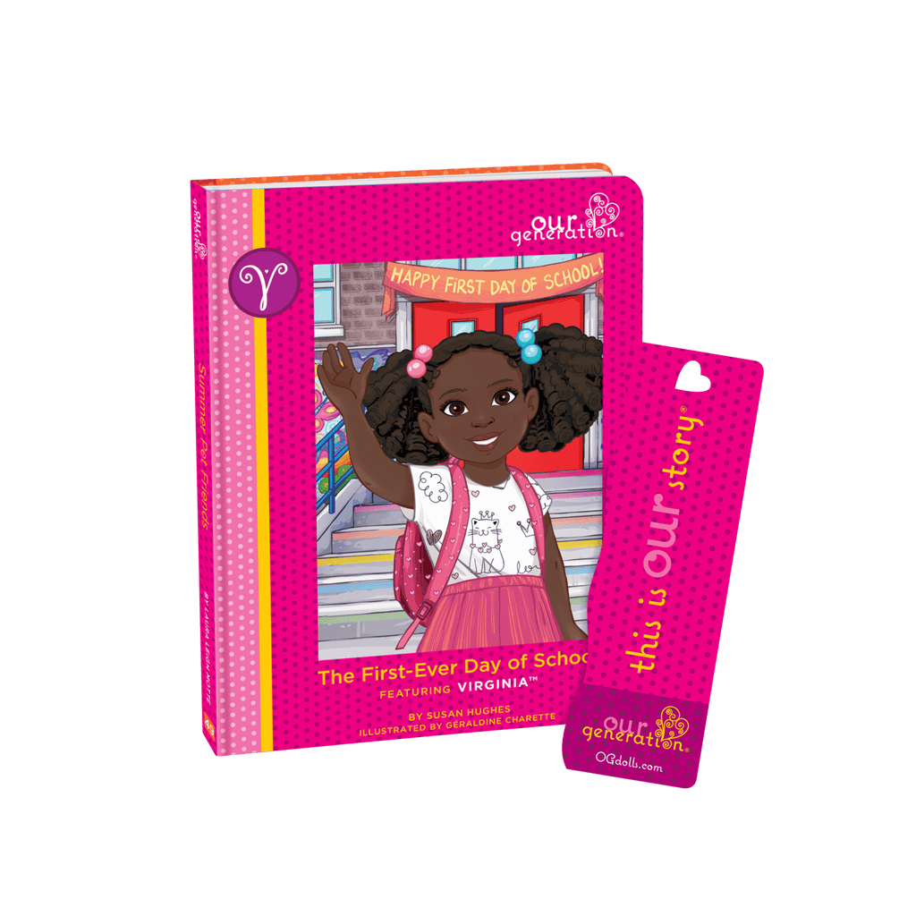 Our Generation 18-inch Doll Virginia & Storybook