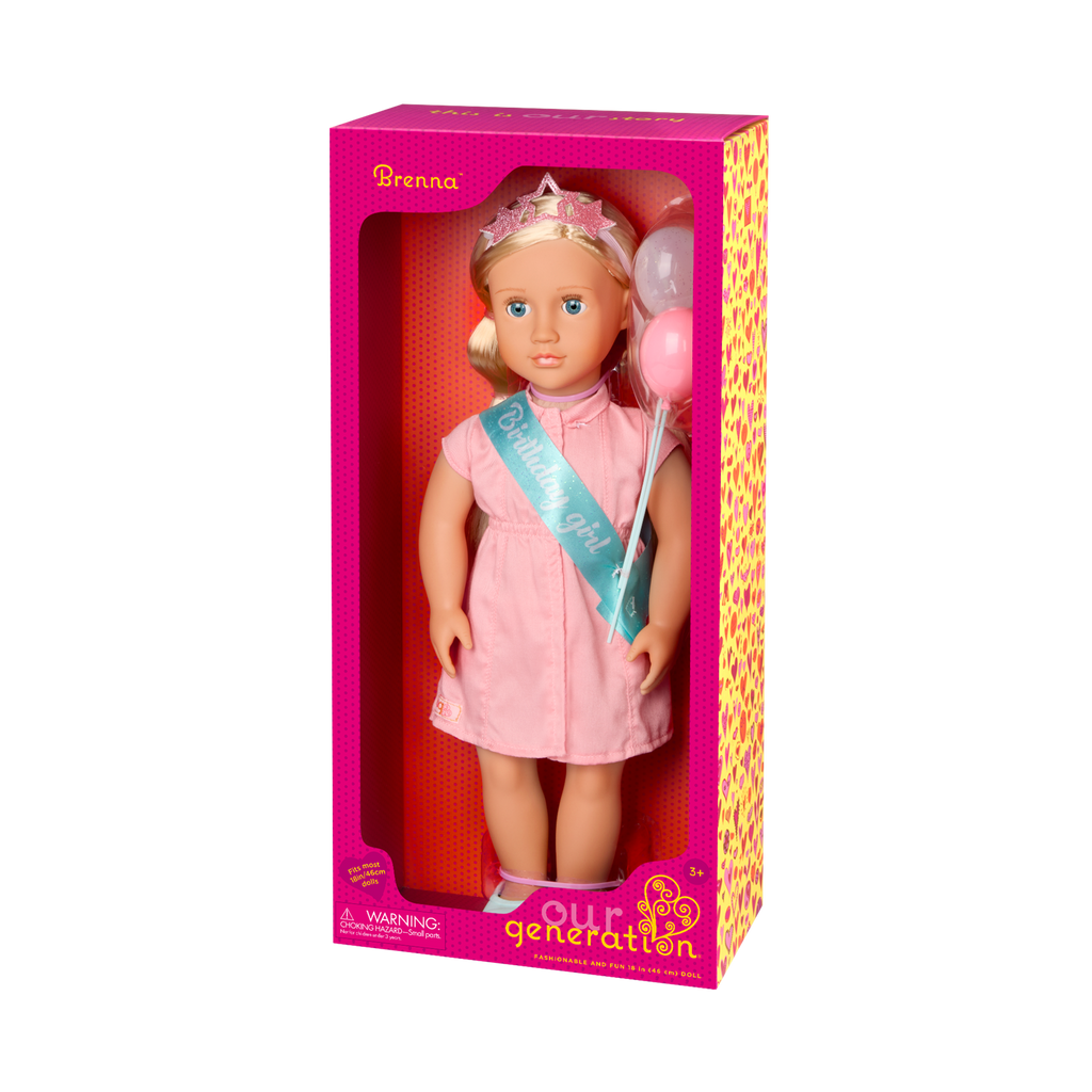 Our Generation 18-inch Birthday Doll Brenna