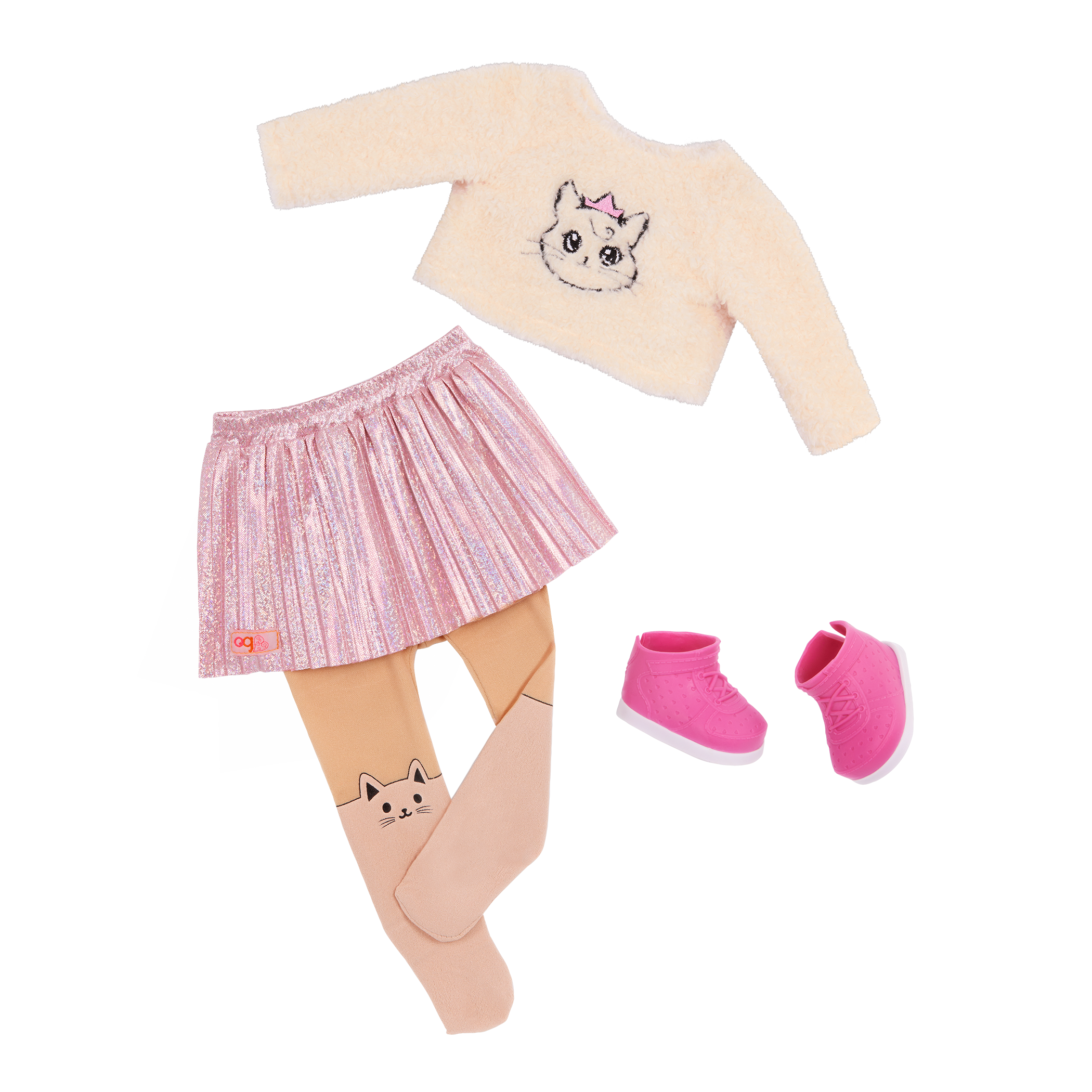 Our Generation Doll Sheela & Pet Cat Set