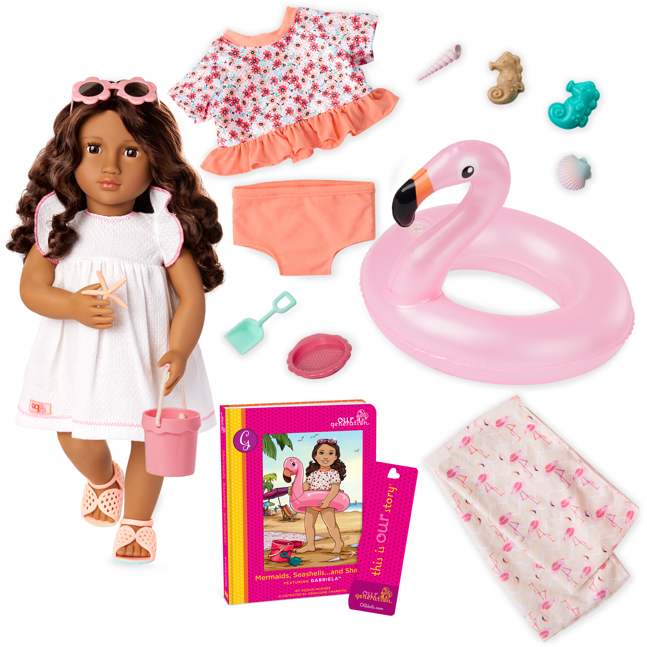 Our Generation 18-inch Doll Gabriela & Accessories